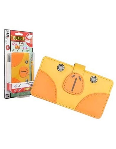 3DS FUNDA ALCOCHADA CON CAJA DE CRISTAL (Pollo)