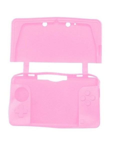 FUNDA SILICONA 3DS (Rosa)