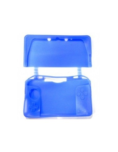 FUNDA SILICONA 3DS (Azul)