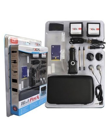 3DS PACK DE ACCESORIOS 16 EN 1