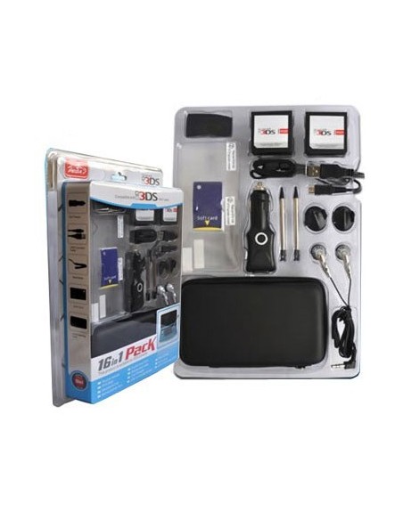 3DS PACK DE ACCESORIOS 16 EN 1