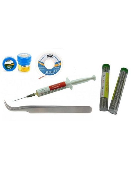 KIT COMPLETO DE UTILES PARA SOLDAR