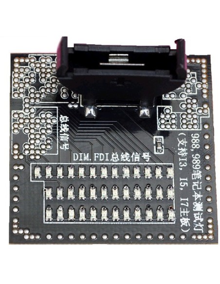 TESTER ZOCALO SLOT 988 989 i3. i5. i7 PORTATILES