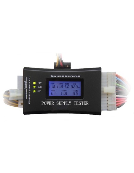 TESTER FUENTES ALIMENTACION ATX, BTX, IBX