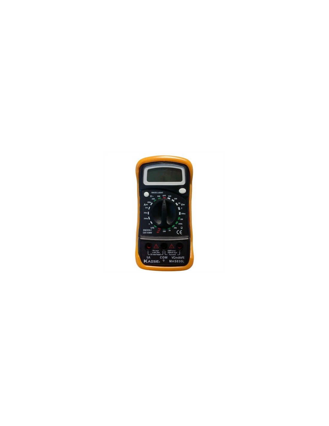 MULTIMETRO DIGITAL MAS830L