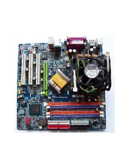 PLACA BASE GIGABYTE GA-8IG1000MK + CPU P4 + DISIPADOR