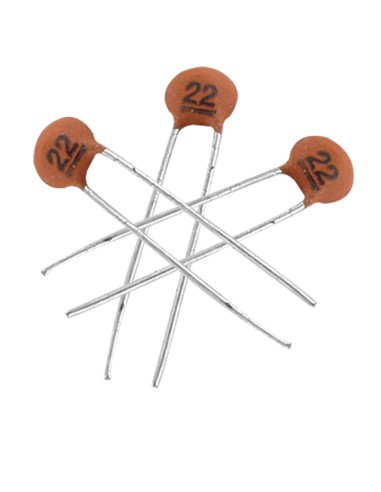 Pack de 10 Uds. CONDENSADOR CERAMICO 50V 22pf