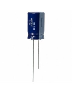Pack de 20 Uds. CONDENSADOR ELECTROLITICO 10v 470uF (12x6mm)