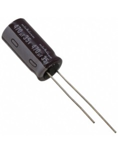 Pack de 5 Uds. CONDENSADOR ELECTROLITICO 35V 470uF (16x10mm)