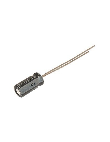 Pack de 20 Uds. CONDENSADOR ELECTROLITICO 100uF 10V