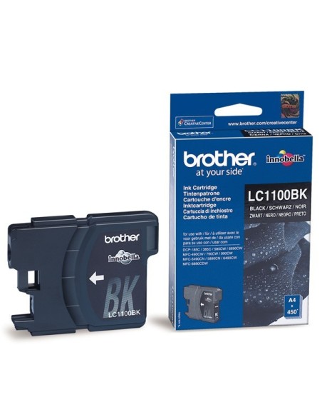 TINTA BROTHER LC1100BK Negro