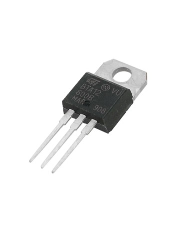 Pack de 4 Uds. TRIAC BTA12-600B SGS-THOMSON 600V 12A