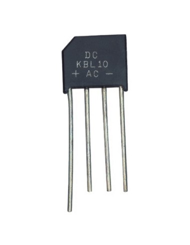Pack de 3 Uds. PUENTE RECTIFICADOR KBL10 1000V 4A       (Pin