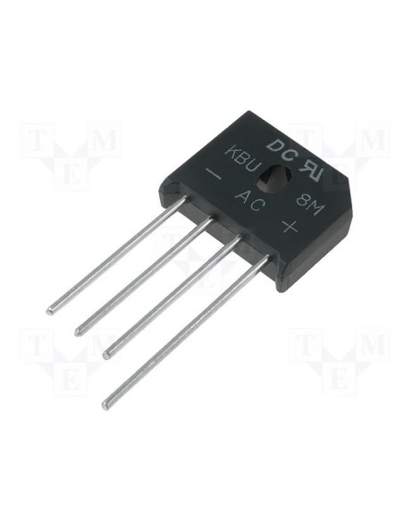 Pack de 3 Uds. PUENTE RECTIFICADOR KBU8M 1000V 8A