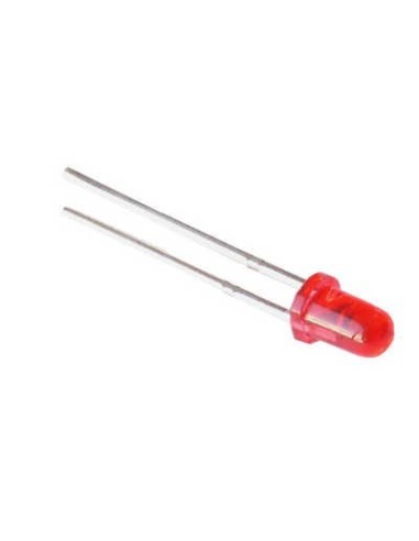 Pack de 25 Uds. DIODO LED DE COLOR ROJO 50V 181PF