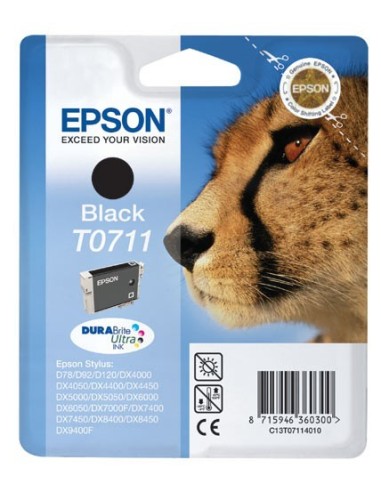 TINTA EPSON T0711 ORIGINAL Negro