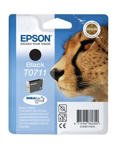 TINTA EPSON T0711 ORIGINAL Negro