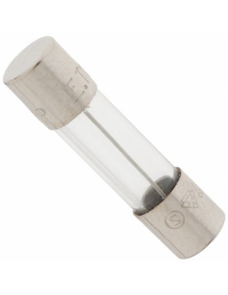 Pack de 20 Uds.FUSIBLE CRISTAL 20mm 250V 0.5A