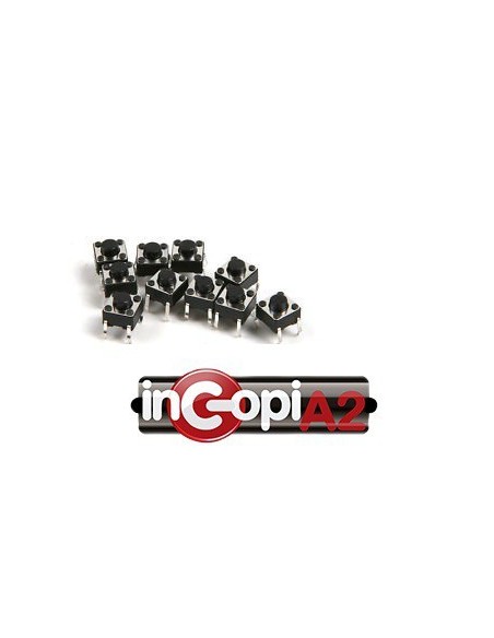 Pack de 5 Unds. PULSADOR SMD TACT SWITCH PUSH 4 PATAS (6X6X5