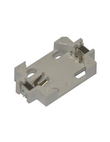 Pack de 5 Uds.SOPORTE SOCKET PILA 2032 BLANCO