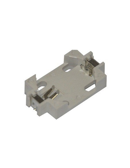 Pack de 5 Uds.SOPORTE SOCKET PILA 2032 BLANCO
