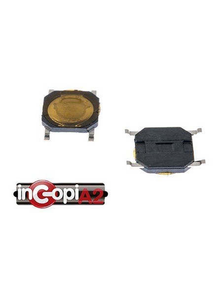Pack de 5 Unds. PULSADOR SMD TACT MICRO INTERRUPTOR 4PATAS O