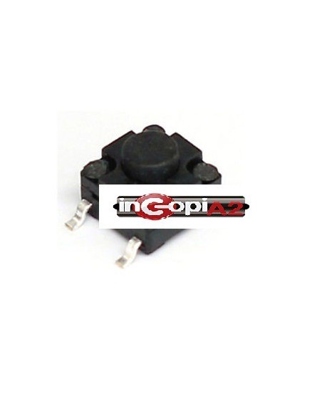 Pack de 6 Unds.PULSADOR SMD TACT SWITCH WATERPROOF 4 PATAS (
