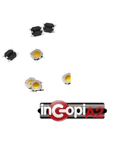 Pack de 6 Unds. PULSADOR SMD TACT SWITCH MEMBRANE 4 PATAS (4