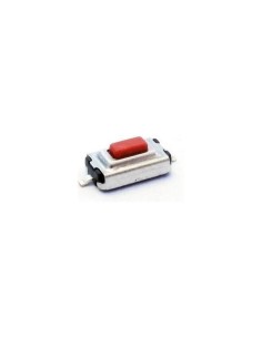 Pack de 5 Unds. PULSADOR SWITCH SMD 6,5 x 3,5 x 3mm (Rojo)