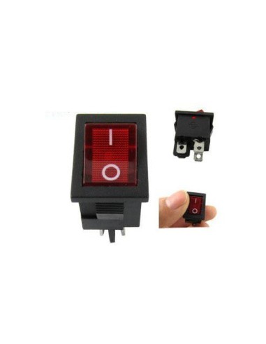 Pack de 2 Unds. INTERRUPTOR BASCULANTE EMPOTRABLE (Con luz)