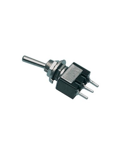 Pack de 5 Uds. MINI INTERRUPTOR 1 POLO 2 VIAS 3A 250 VAC  (3