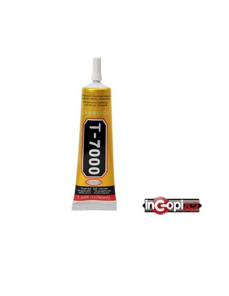 PEGAMENTO ADHESIVO PANTALLAS LCD T7000 50ml Negro
