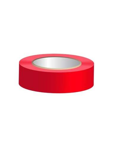 CINTA AISLANTE IGNIFUGA ROJA PVC 20m. (2 Uds.)