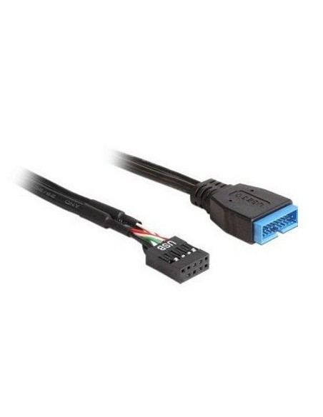 CABLE CONVERSOR USB 2.0 9pin HEMBRA A USB 3.0 19pin  MACHO