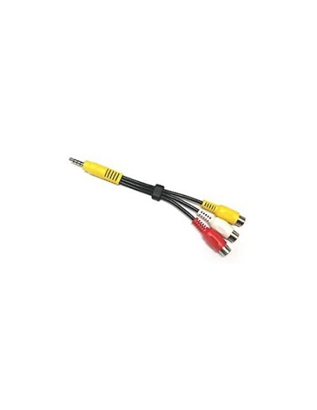 CABLE ADAPTADOR TV AV JACK A  3X RCA AUDIO VIDEO