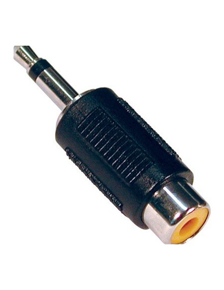 ADAPTADOR AUDIO JACK MONO 3.5mm Macho A RCA Hembra