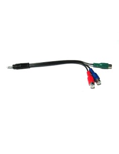 CABLE ADAPTADOR TV AV  JACK A COMPONENTES 3x RCA