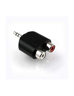 ADAPTADOR JACK 3.5mm Macho A 2RCA Hembra