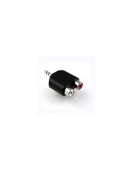 ADAPTADOR JACK 3.5mm Macho A 2RCA Hembra
