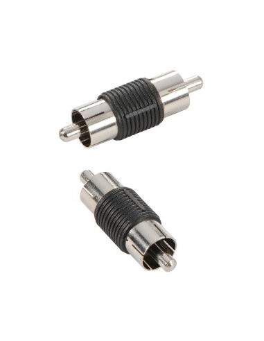 ADAPTADOR RCA MACHO A RCA MACHO
