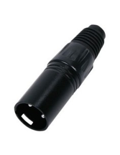 Pack de 2 Uds CONECTOR MACHO XLR 3p (CANON)