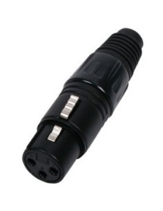 CONECTOR HEMBRA XLR 3p (CANON)