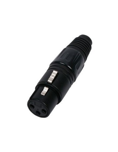 CONECTOR HEMBRA XLR 3p (CANON)