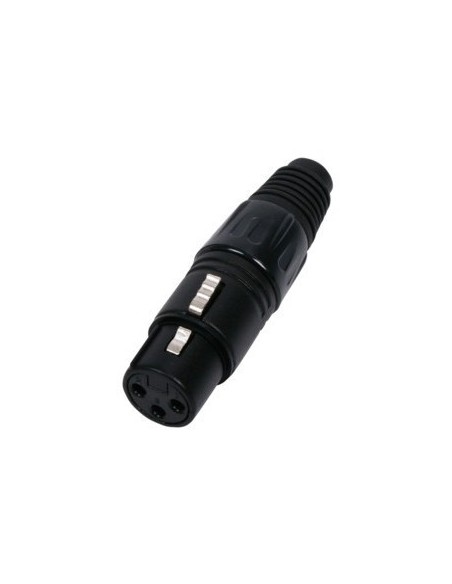 CONECTOR HEMBRA XLR 3p (CANON)