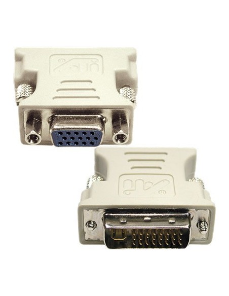 Pack de 2 Unds. Adaptador digital DVI macho a VGA hembra