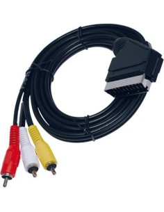 EUROCONECTOR SCART SALIDA 3 RCA (1.5m)