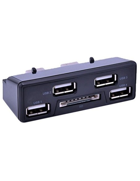 PS3 HUB USB + LECTOR DE TARJETAS SD