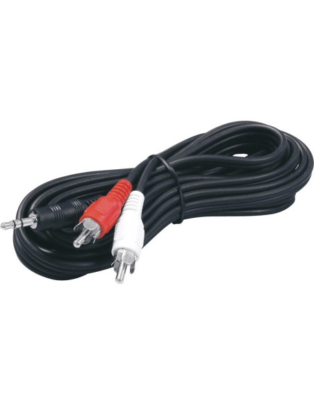 CABLE AUDIO 2 RCA Macho A JACK 3.5mm Macho (1.5m)