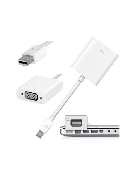 ADAPTADOR MINI DISPLAY PORT A VGA