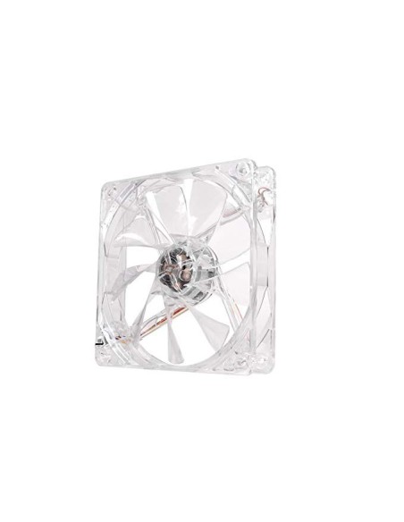 VENTILADOR NOX  LUZ NEON TRANSPARENTE 120mm. -OEM-